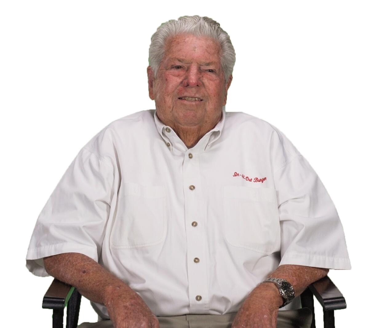 Robert Lang Sr., a longtime executive at In-N-Out Burger, died Nov. 28 at 87.