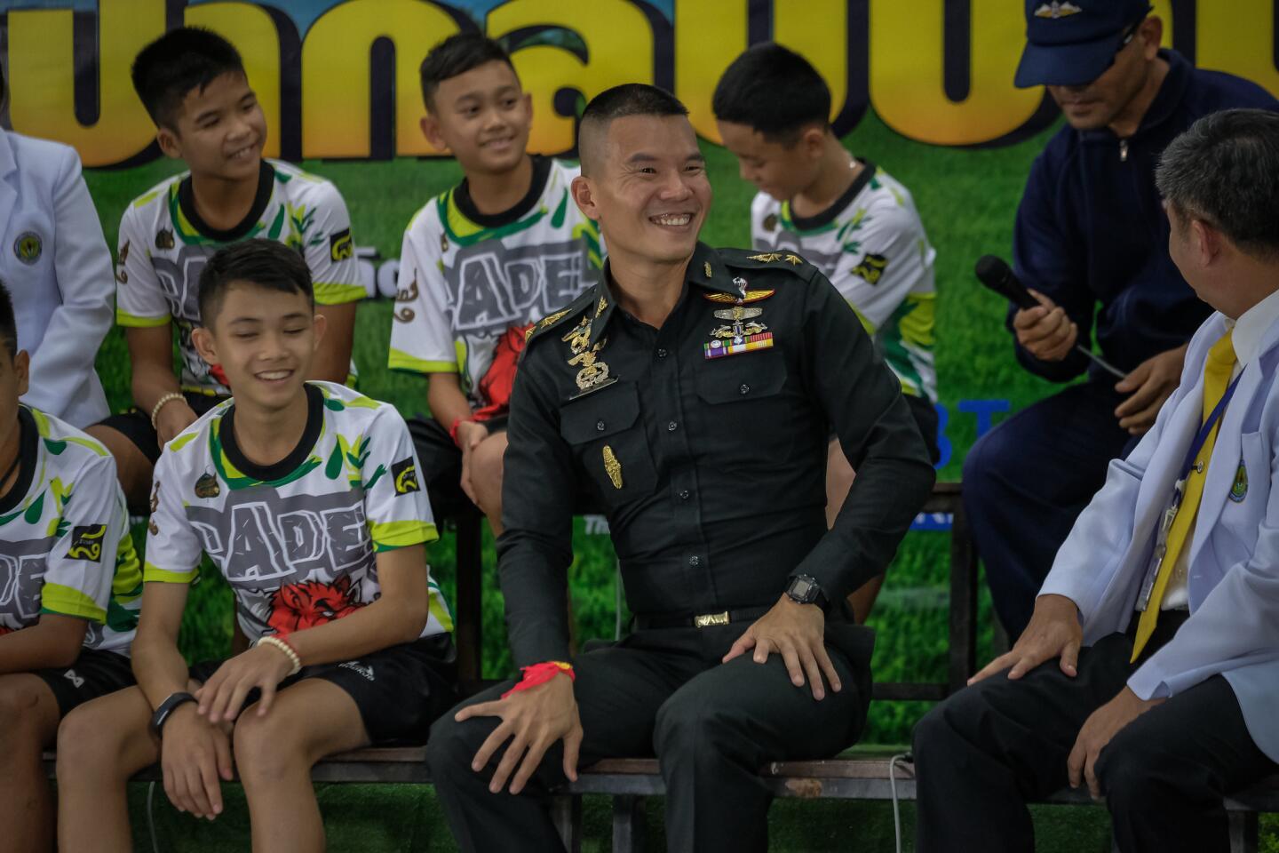 Thai boys released from hospital