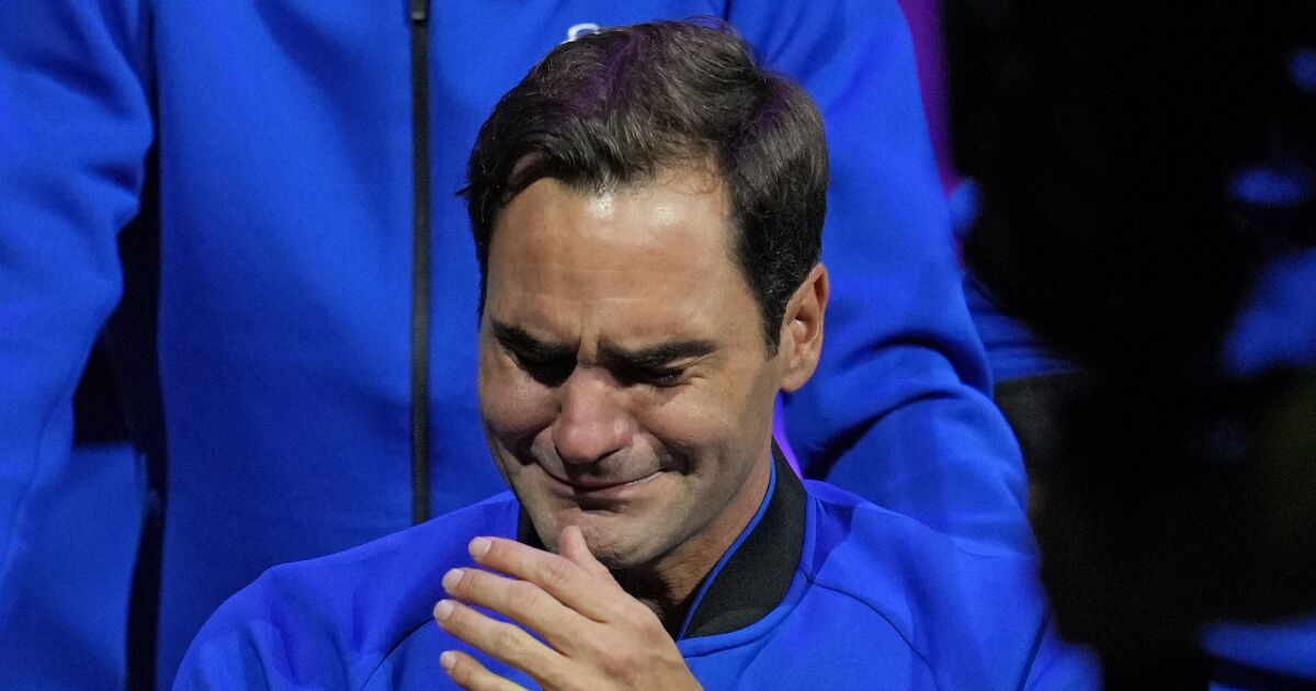 Roger Federer retires from tennis after Laver Cup loss - Los Angeles Times