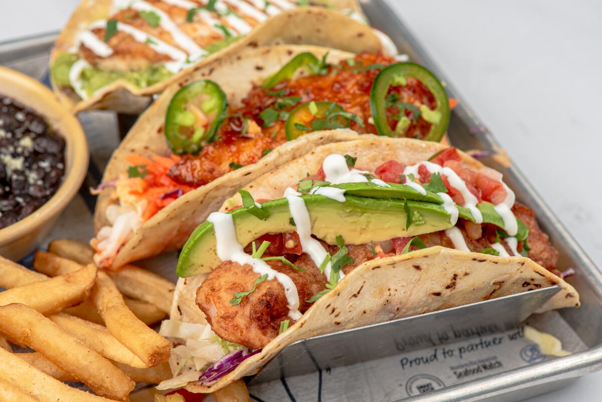Pacific Catch’s Tustin location offers sustainable seafood and range of flavors, like West Coast-style fish tacos.