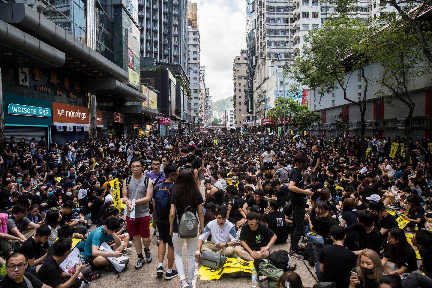 Unrest and chaos in Hong Kong