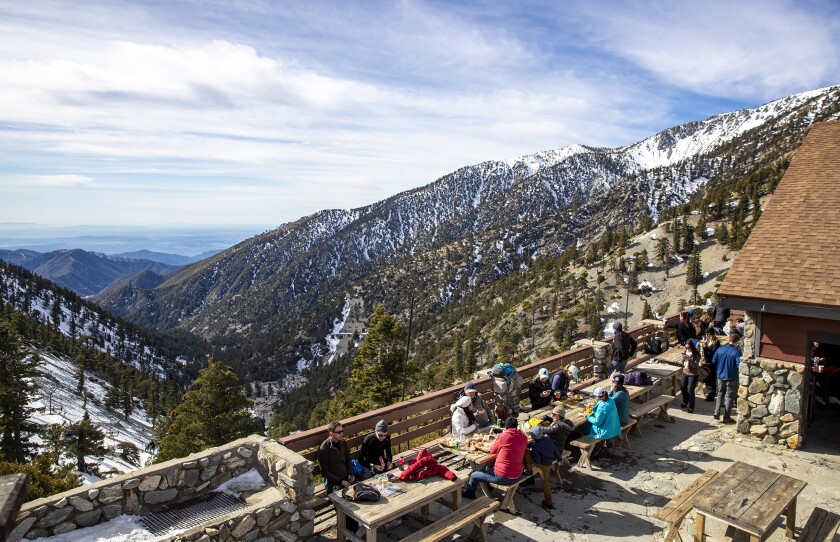 Following Coronavirus Closure Mt Baldy Ski Resort Reopens Los