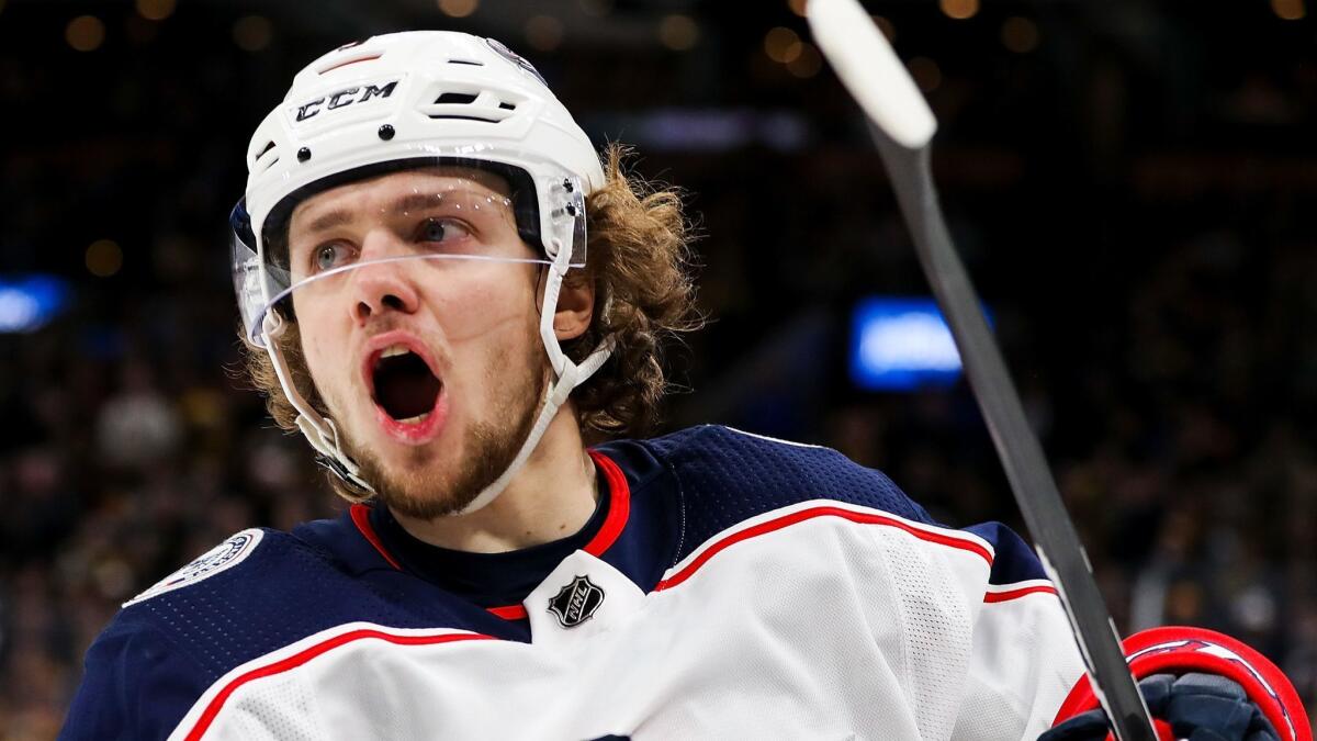 Former Blue Jackets forward Artemi Panarin is one of the big-name players hitting the free-agent market Monday.