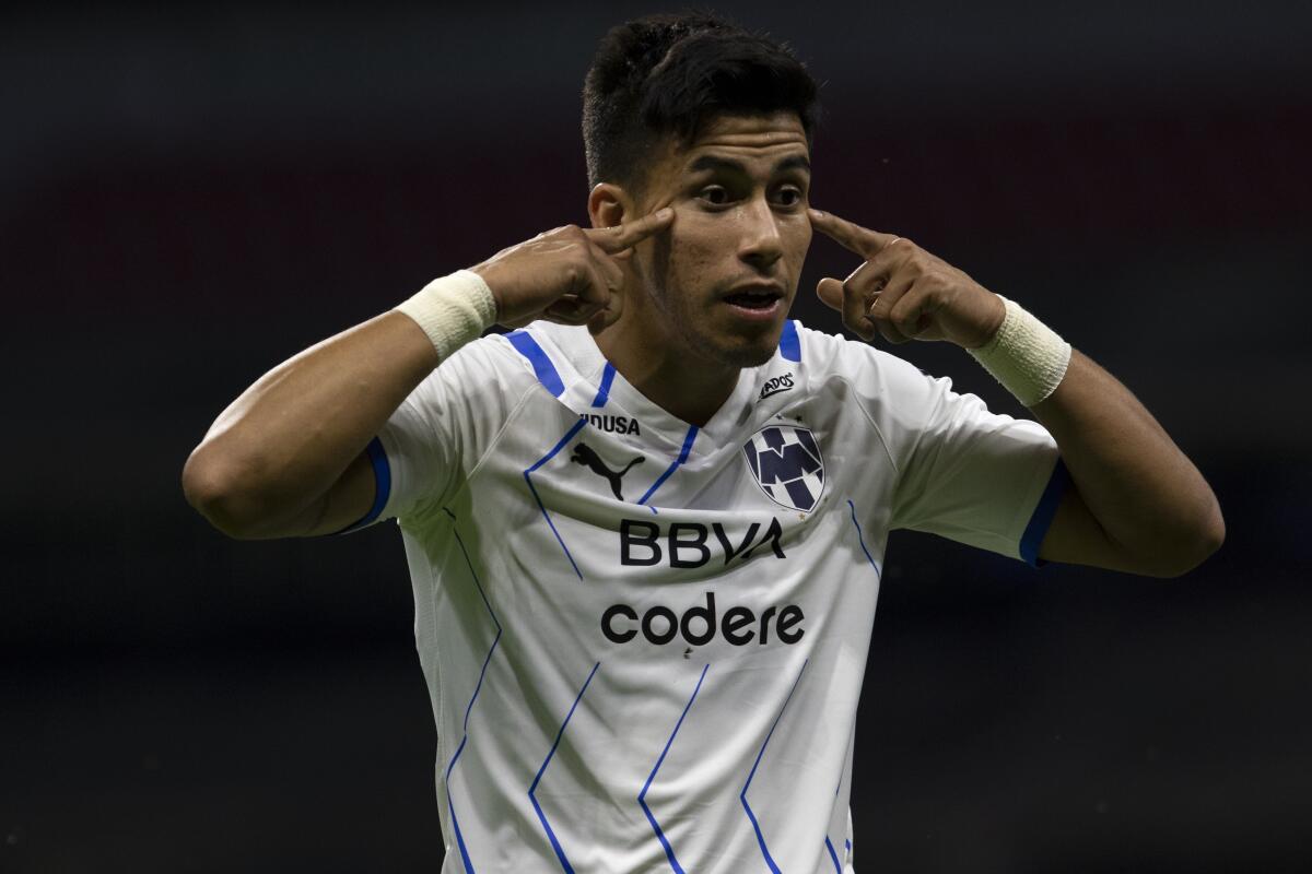 Monterrey's Maximiliano Meza