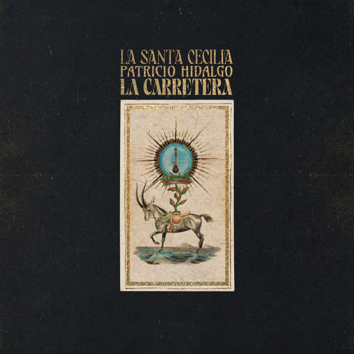 Carátula del sencillo "La Carrertera", de La Santa Cecilia.