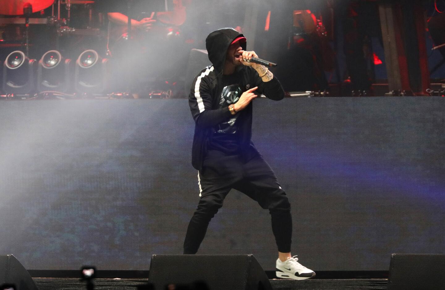 Eminem closes Coachella Weekend 2 on Sunday.