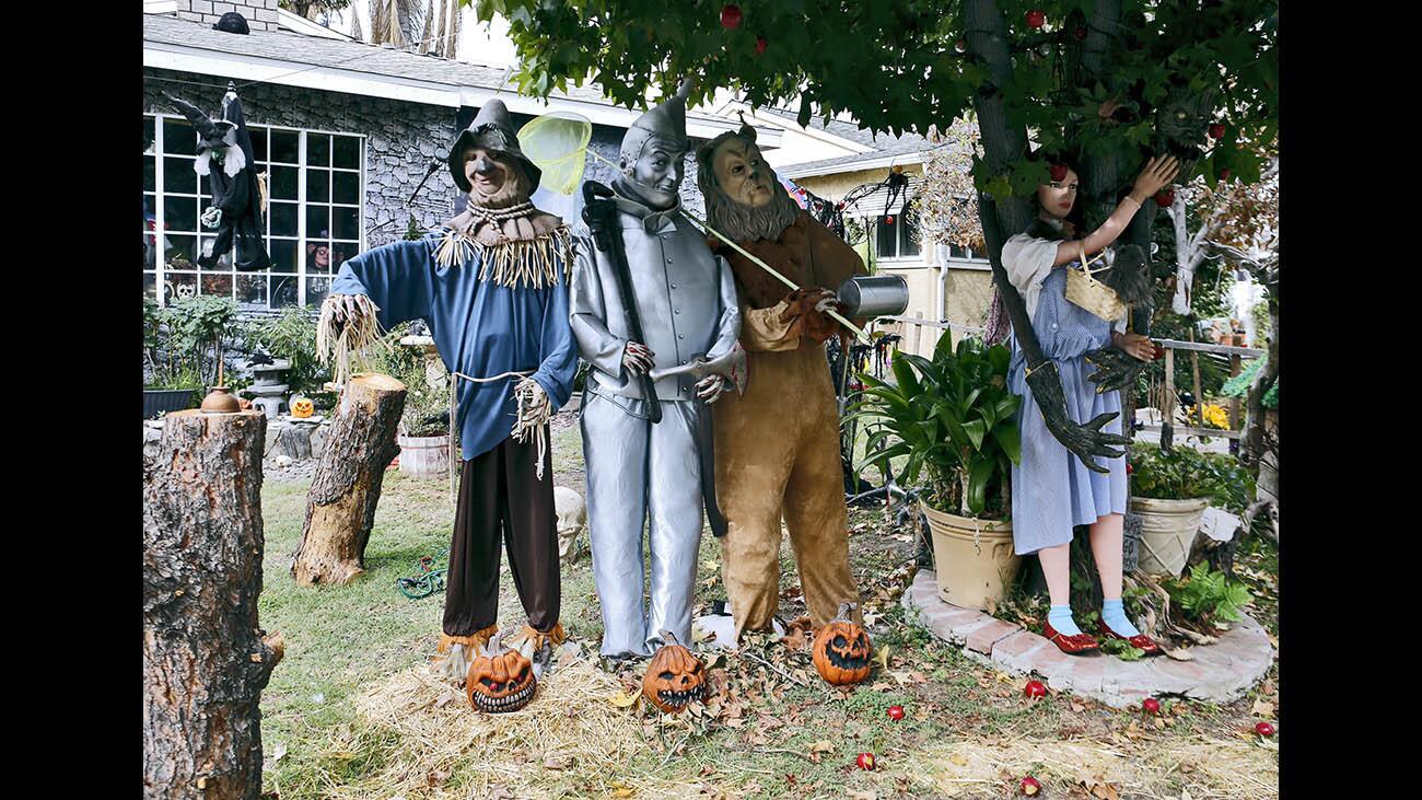 Photo Gallery: Burbank home wins Halloween decorating contest twice in a row