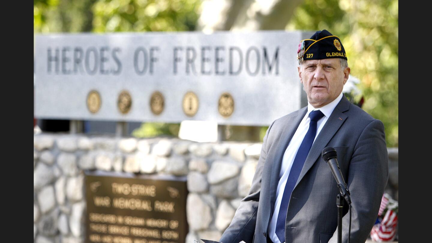 Photo Gallery: Memorial Day Ceremony at Two Strike Park in La Crescenta