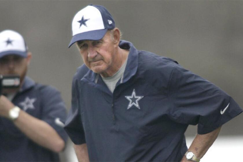 Former USC defensive coordinator Monte Kiffin has been demoted from his position of defensive coordinator for the Dallas Cowboys, changing his title to assistant head coach/defense.