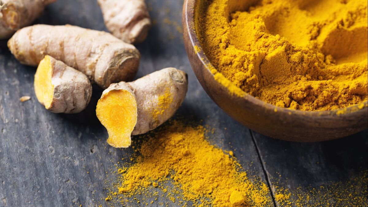 The active compound in turmeric, called curcumin, is an anti-oxidant and has anti-inflammatory properties.