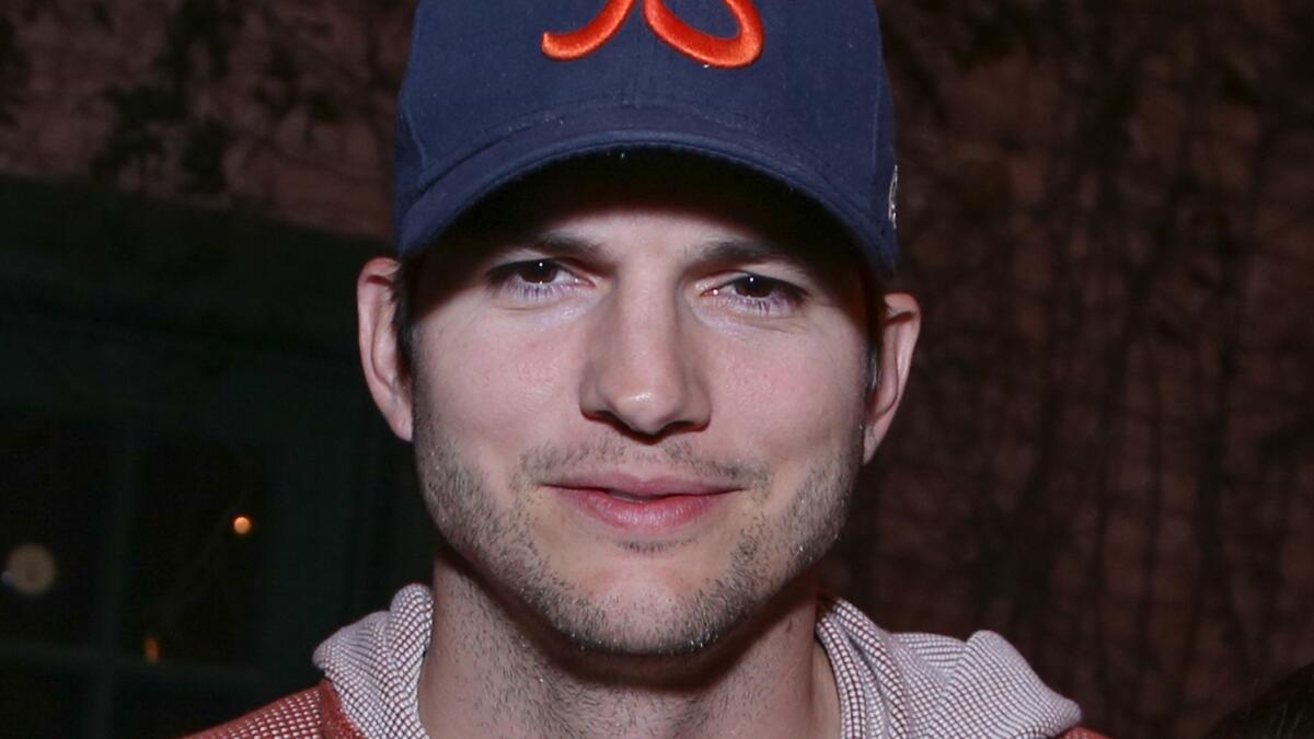 Ashton Kutcher used his baby daughter as an excuse to lure his mom out of her house for a month, so he could remodel her basement for a Mother's Day gift.
