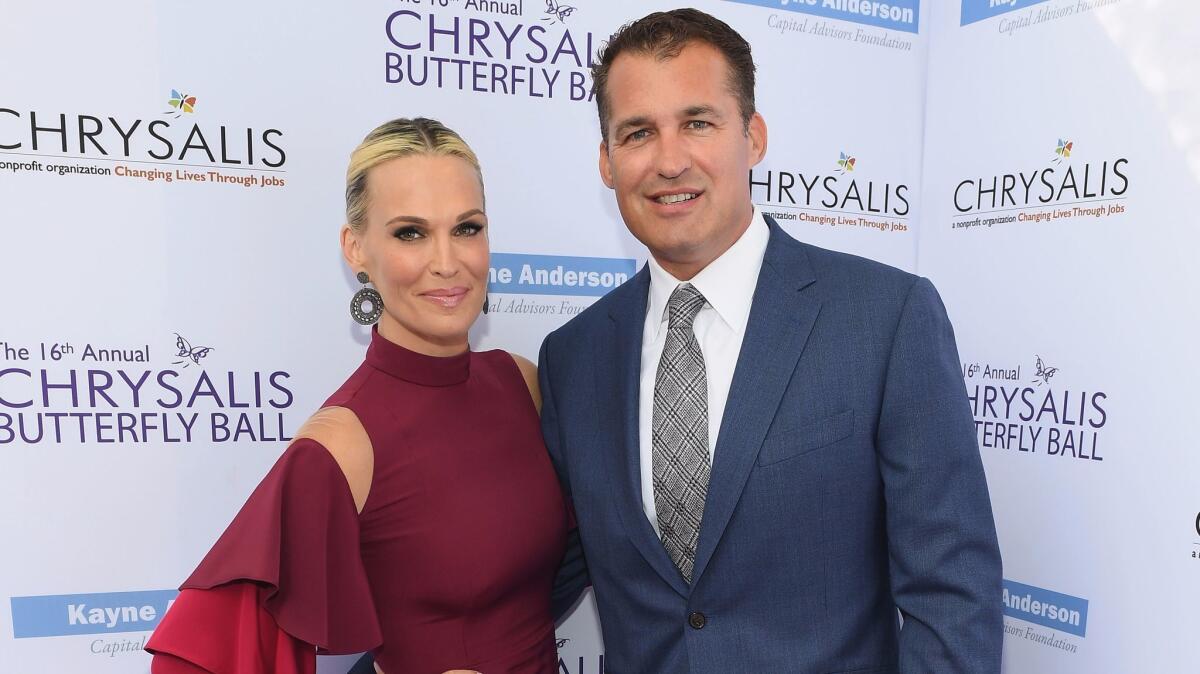 Molly Sims and producer Scott Stuber. (Matt Winkelmeyer / Getty Images for Chrysalis Butterfly Ball)