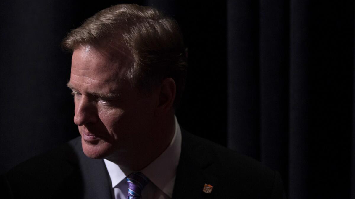 NFL Commissioner Roger Goodell is facing calls for his resignation in response to how the league handled its investigation into the Ray Rice domestic violence incident.
