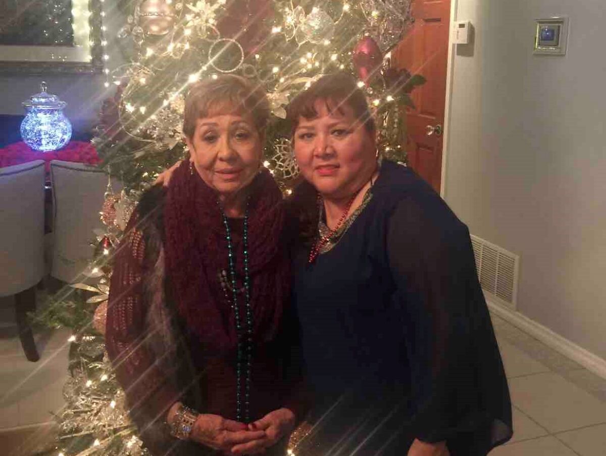 Carolina Tovar, 86, left, and her daughter Letty Ramirez, 54, died from COVID-19 on April 3. 