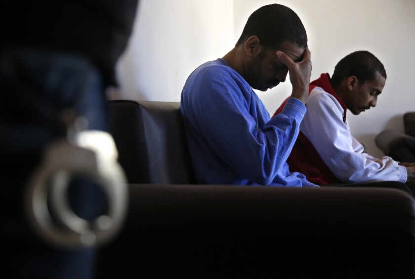 Islamic State fighters Alexanda Amon Kotey and El Shafee Elsheikh