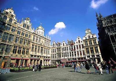 The Grand Place, with the Maison du Roi museum at center, is one of the great architectural treasures of Europe.