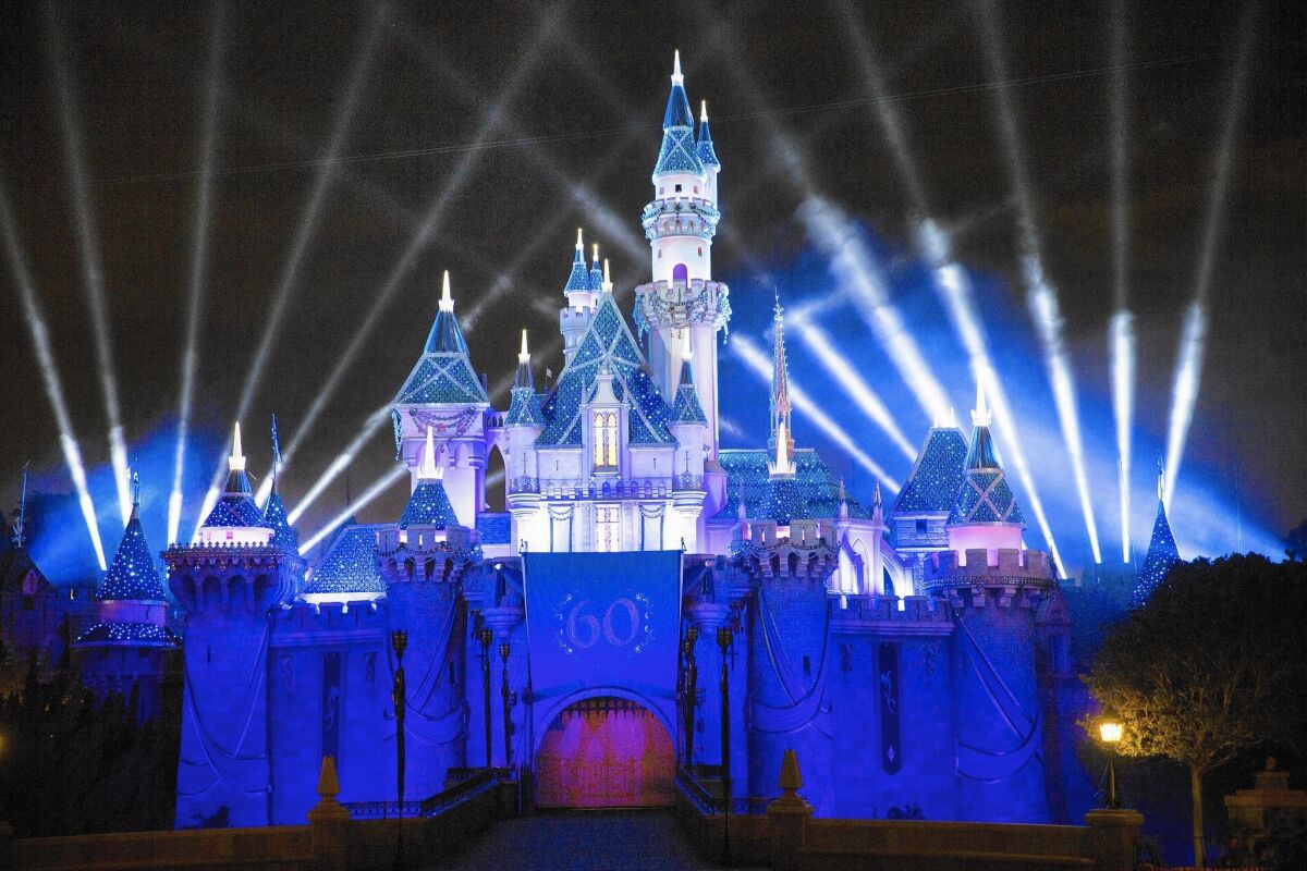 In celebration of Disneyland's 60th anniversary, the theme park debuts its "Disneyland Forever" fireworks show on May 21, 2015. The new show features 3-D projections and a new song.