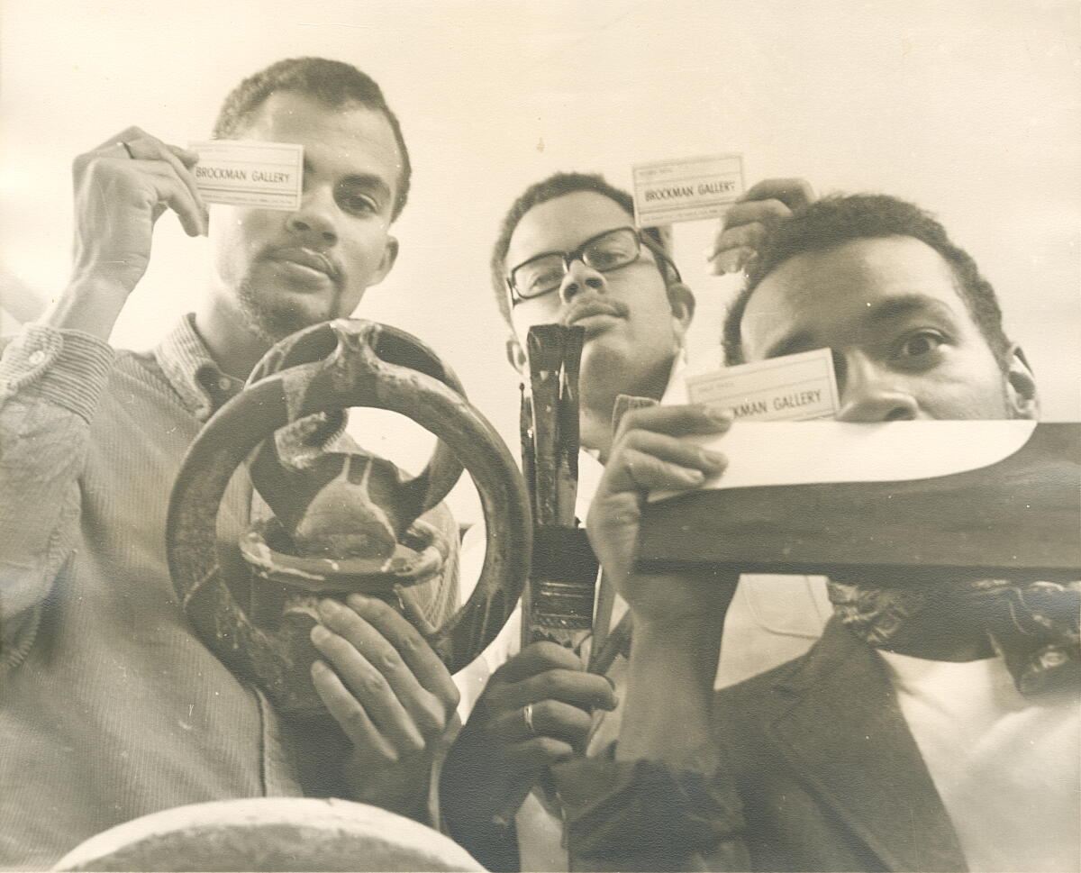 Dale Brockman Davis, Alonzo Davis and David Hammons.