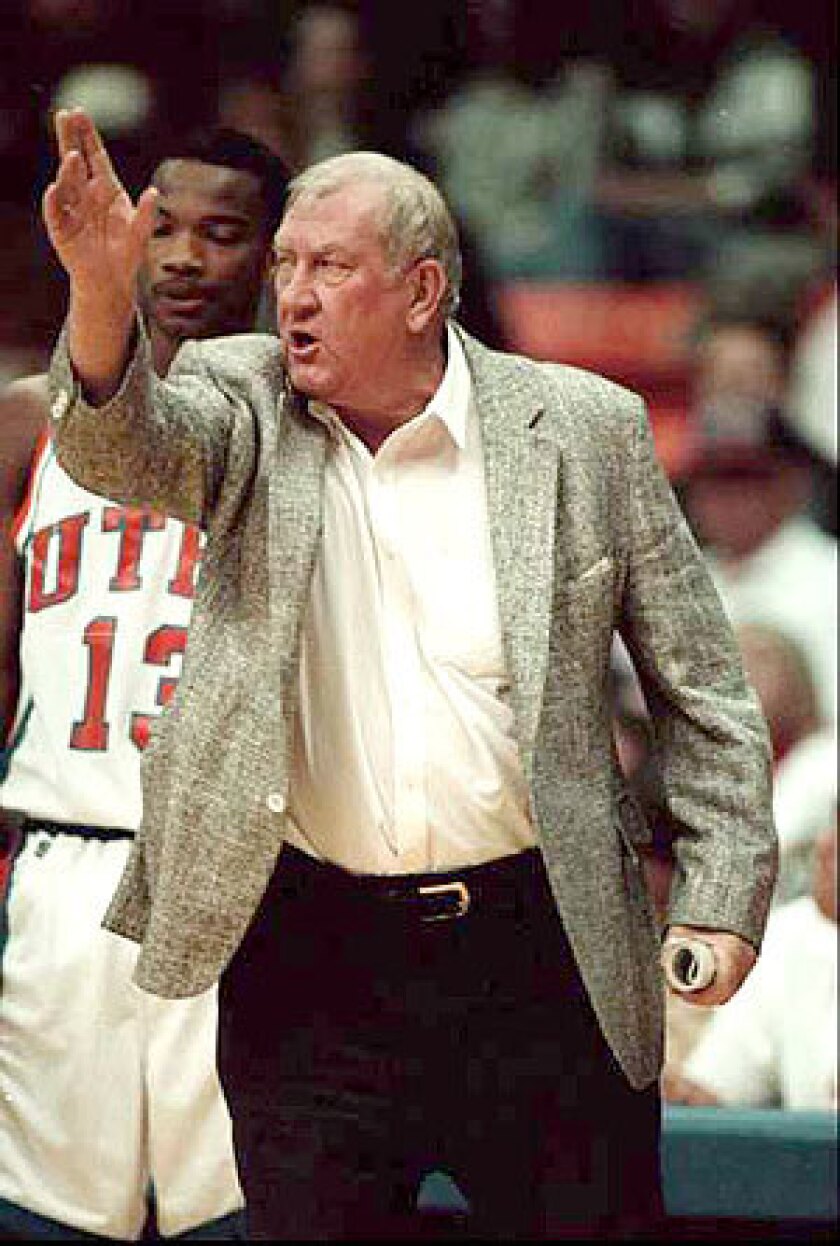 Don Haskins, 78; basketball coach was first to win NCAA title with 5