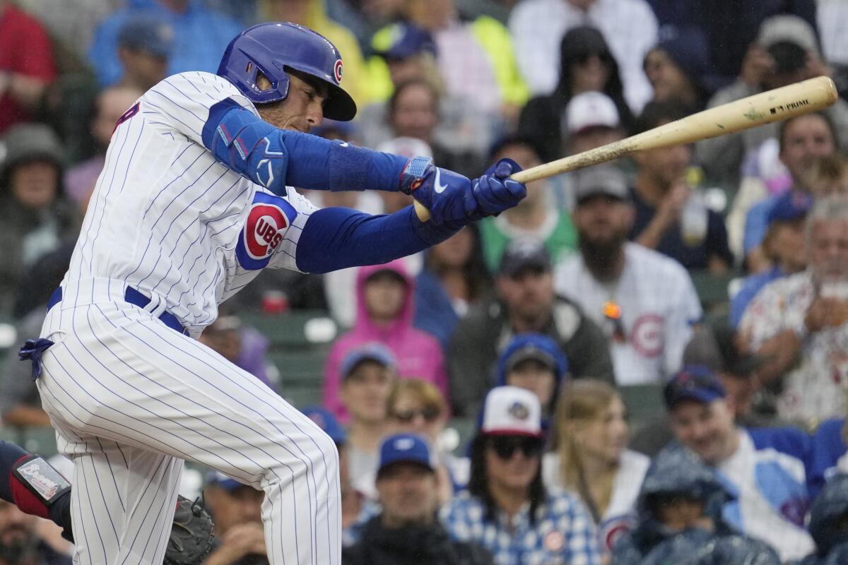 Cubs claim 6th straight series win by beating MLB-leading Braves 6