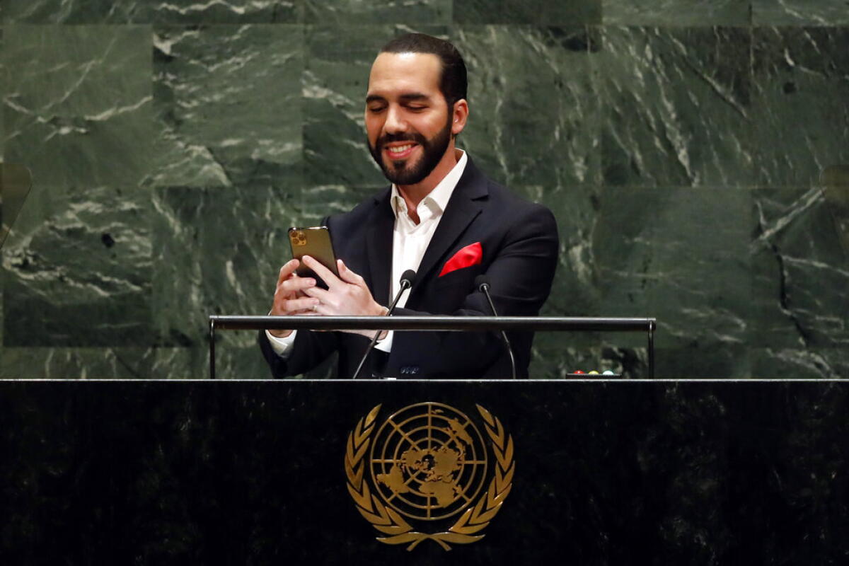 Milei quiere liderar la “nueva Sudamérica” con una cumbre de derecha regional 11 Presidente salvadoreño se saca una selfie al hablar ante ONU - Los ...