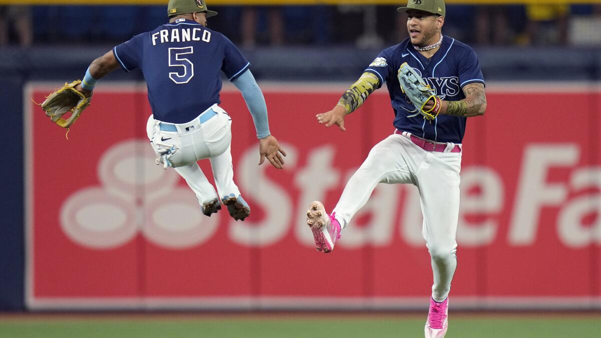 MLB capsules: Major league-leading Rays get 3 home runs, beat Brewers 8-4