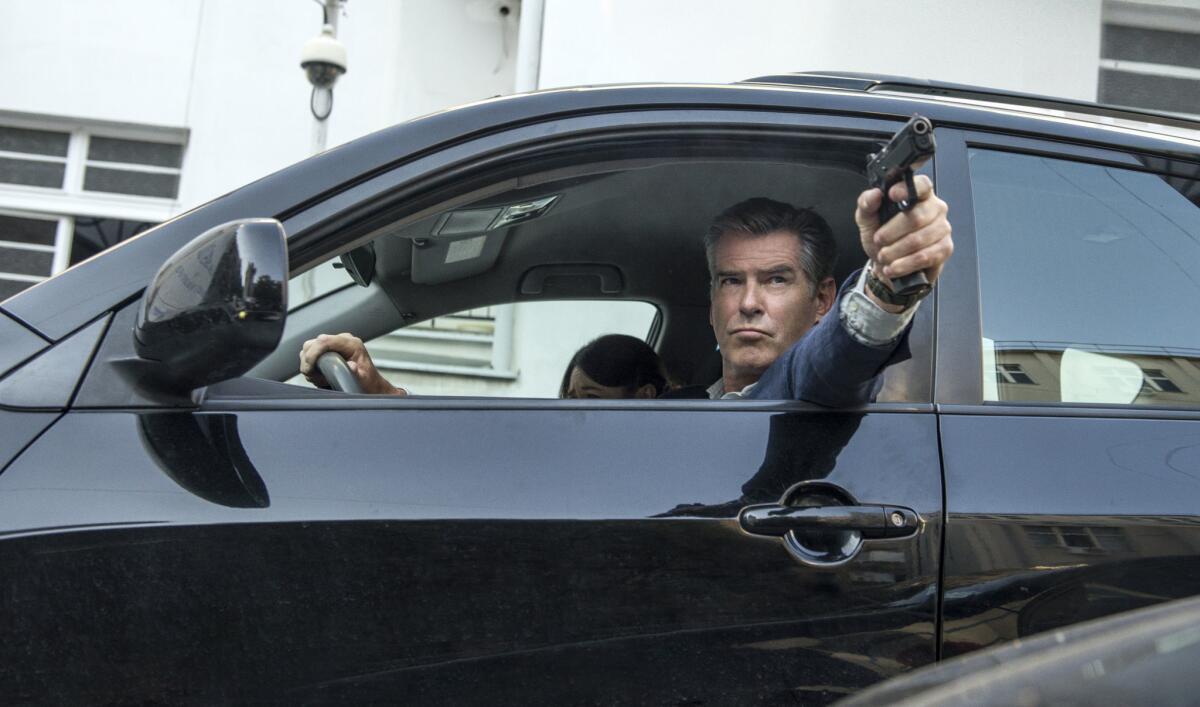 Pierce Brosnan stars as a former CIA spook drawn out of retirement in "November Man."