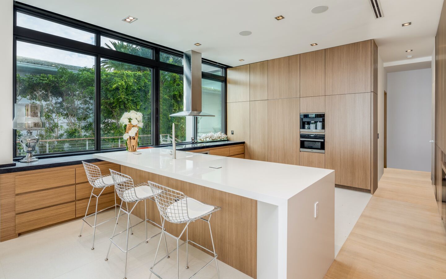The kitchen.