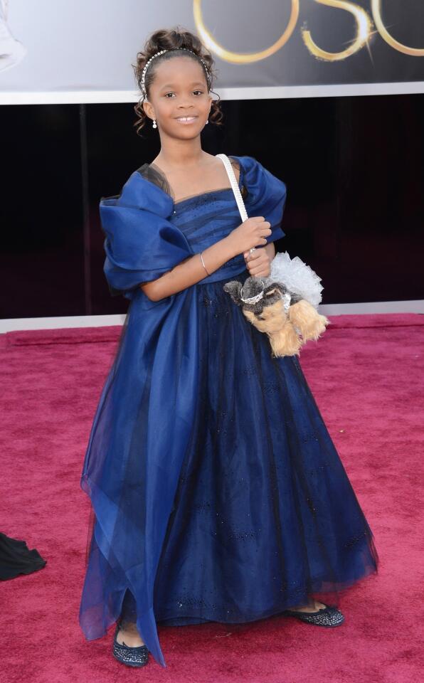 Oscars 2013 arrivals: Quvenzhane Wallis