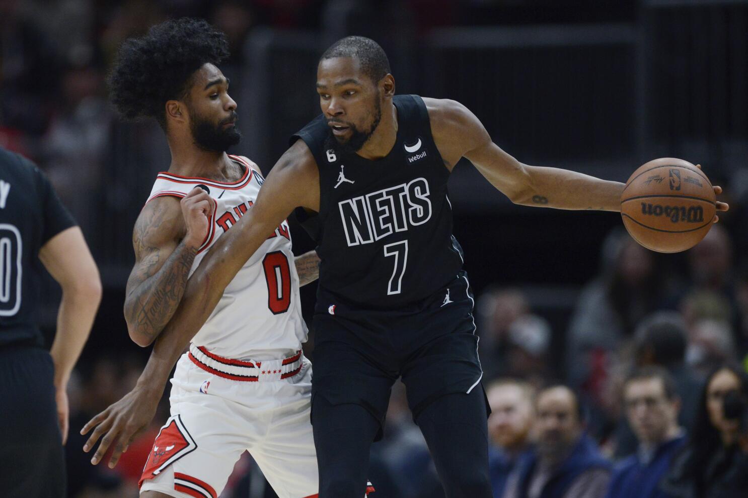 NBA Brooklyn Nets Kevin Durant Jersey Black - Burned Sports