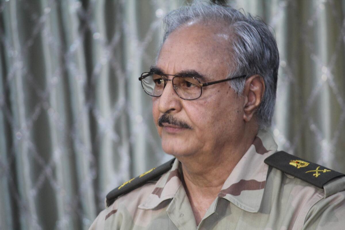 Libyan Gen. Khalifa Haftar