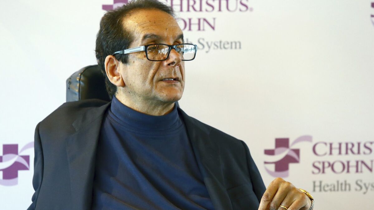 Charles Krauthammer in 2015.