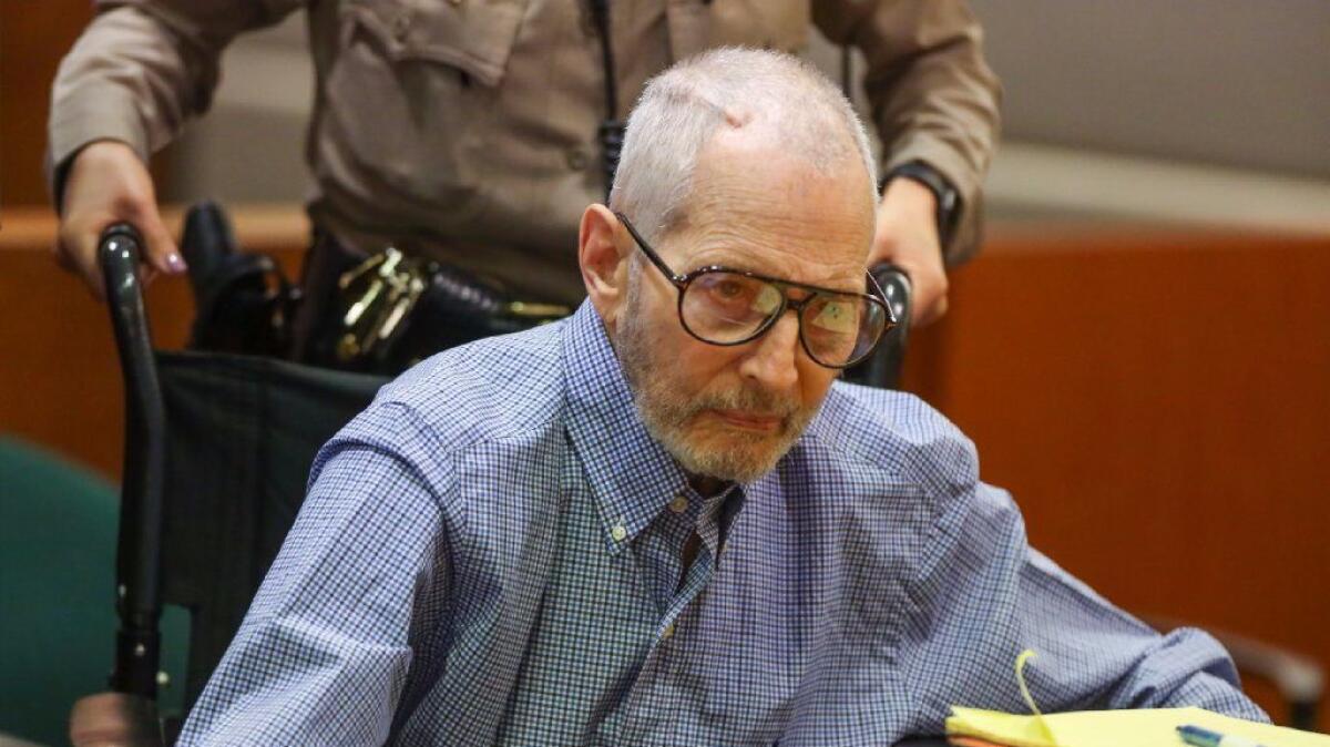 A hearing in the murder case of New York real estate scion Robert Durst was postponed Thursday after the multimillionaire was hospitalized in the middle of the night, officials said.