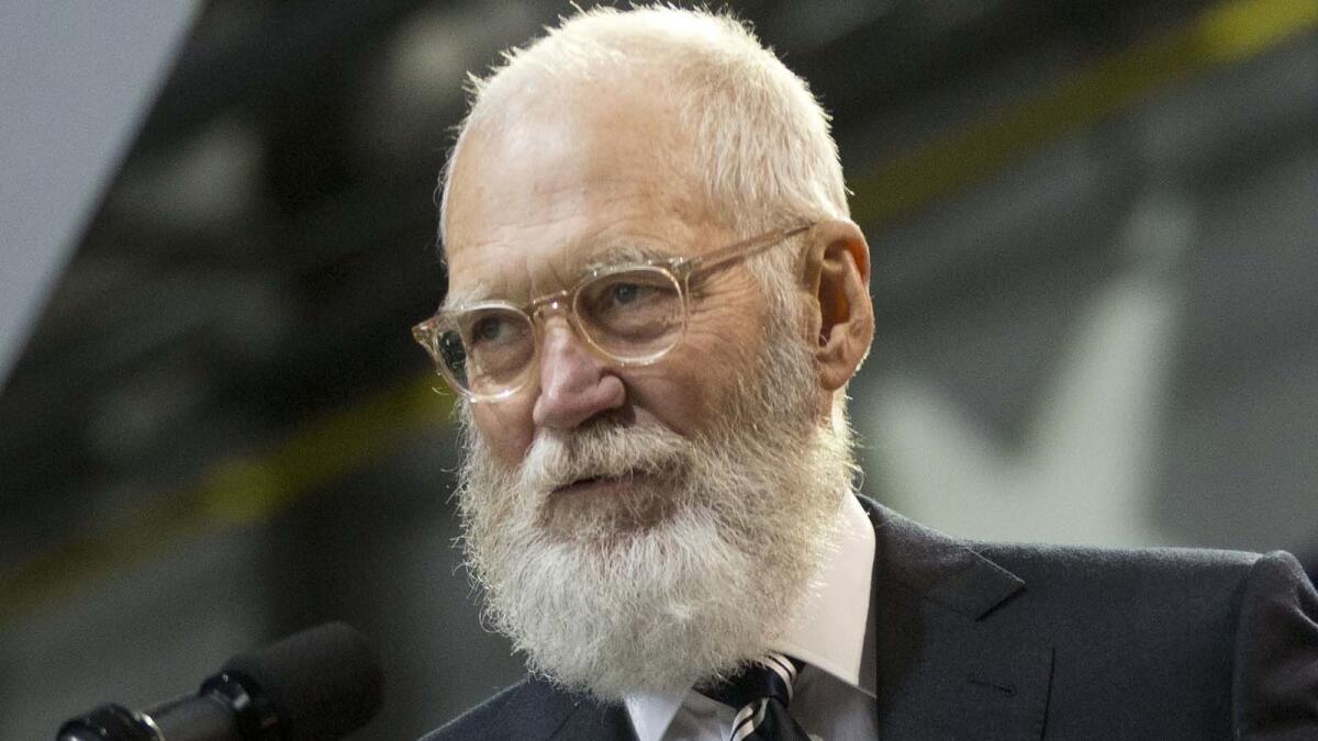 David Letterman would love to do a 90-minute interview with President Trump.