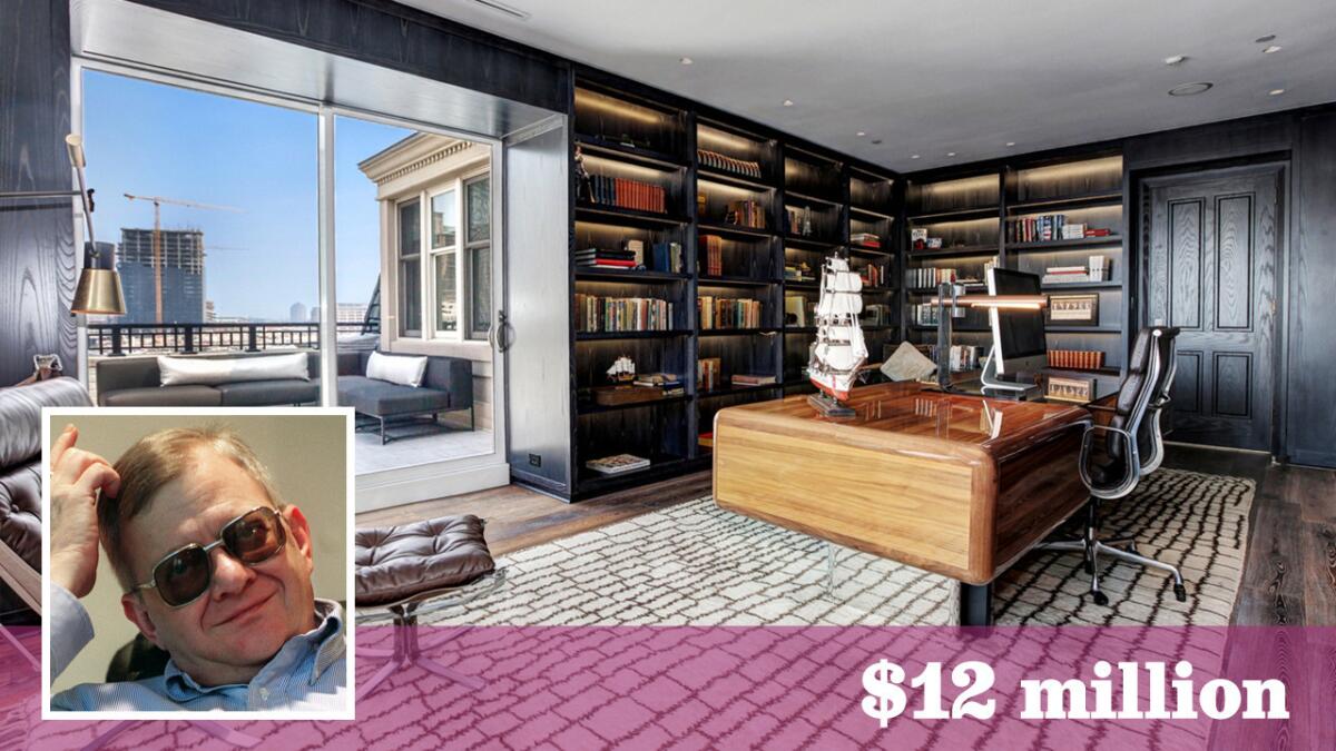 The 12,000-square-foot penthouse, once home to late author Tom Clancy is among the most expensive listings in Baltimore.