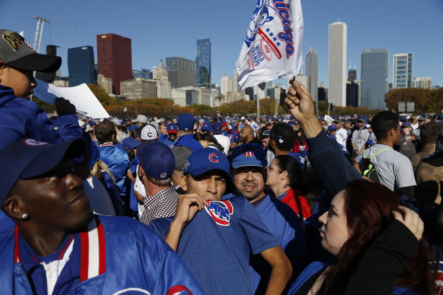 Chicago Cubs rally