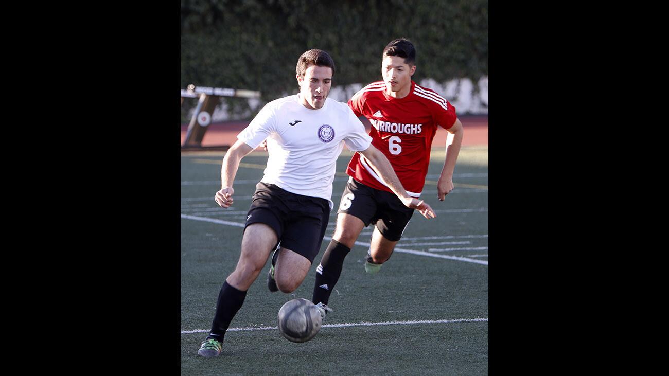 Photo Gallery: Hoover vs. Burroughs in boys soccer