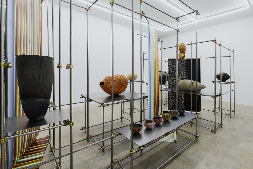 Installation view of Keita Matsunaga's show at Nonaka-Hill.