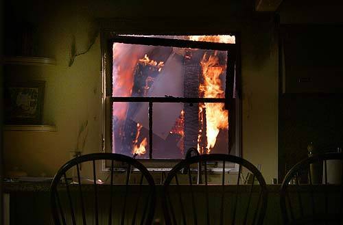 Canyon Fire -- Dining room