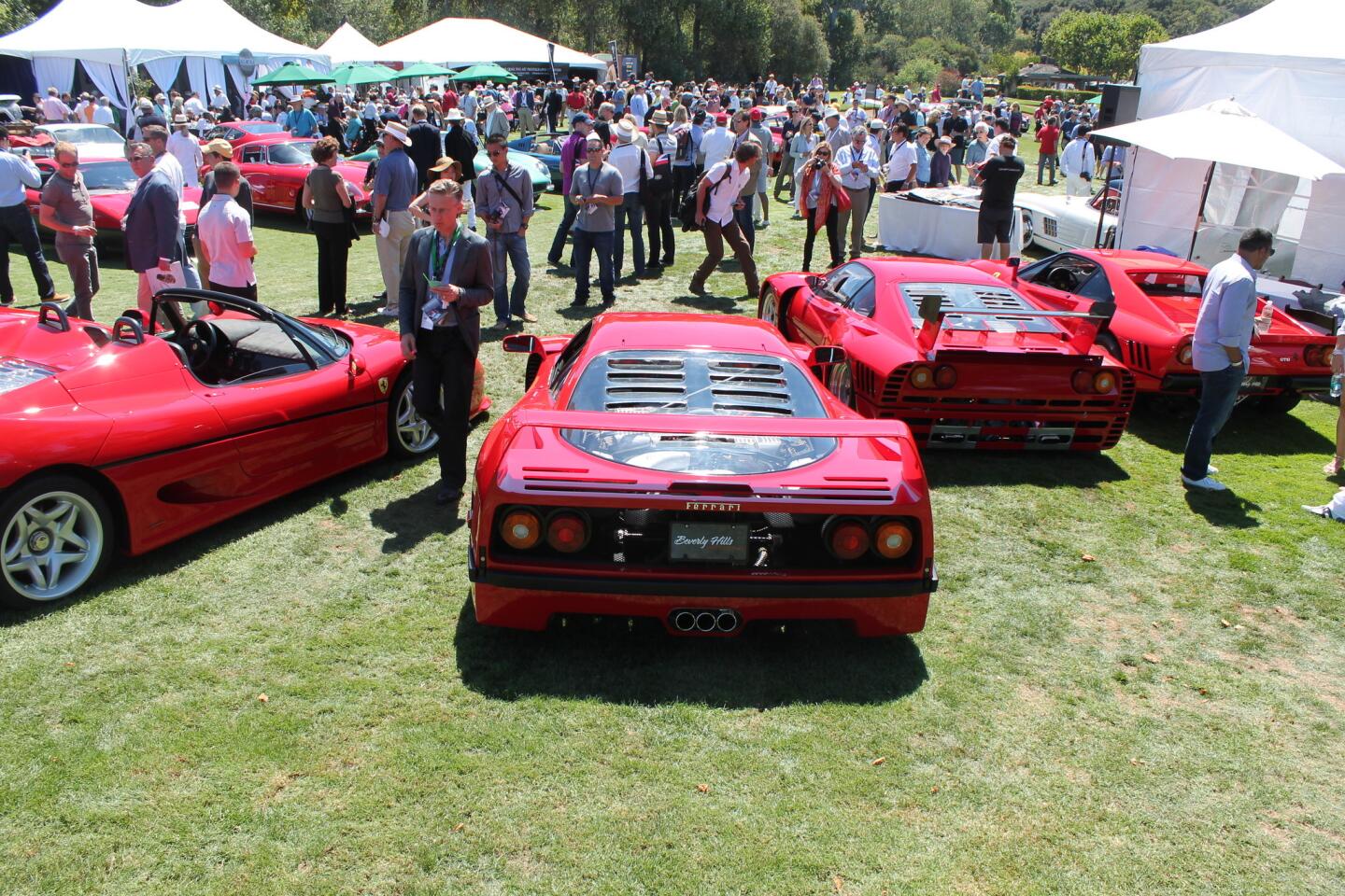 David Lee's Ferraris at Quail