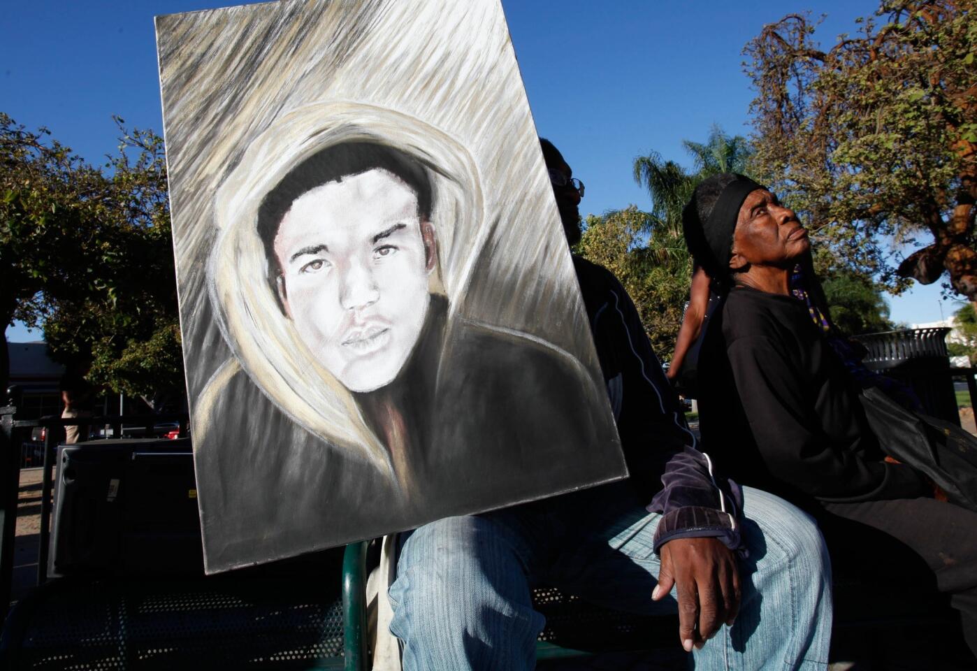 Portrait of Trayvon