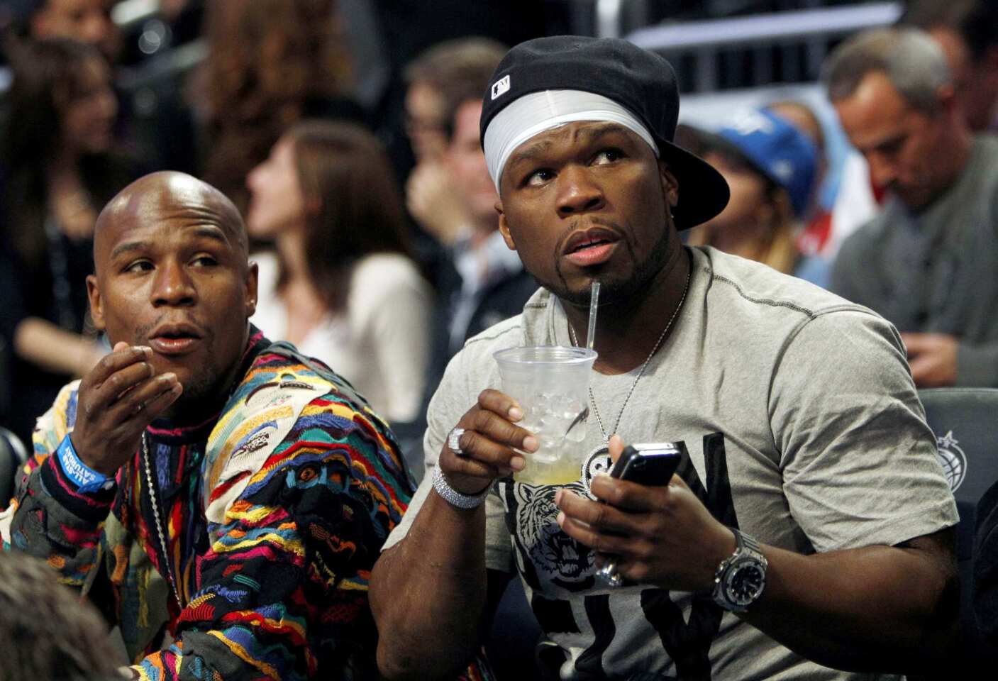 Floyd Mayweather Jr., 50 Cent