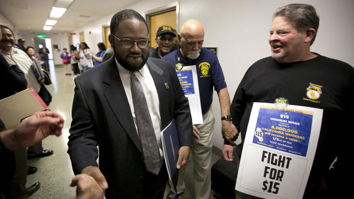 Assemblyman Sebastian Ridley-Thomas (D-Los Angeles)