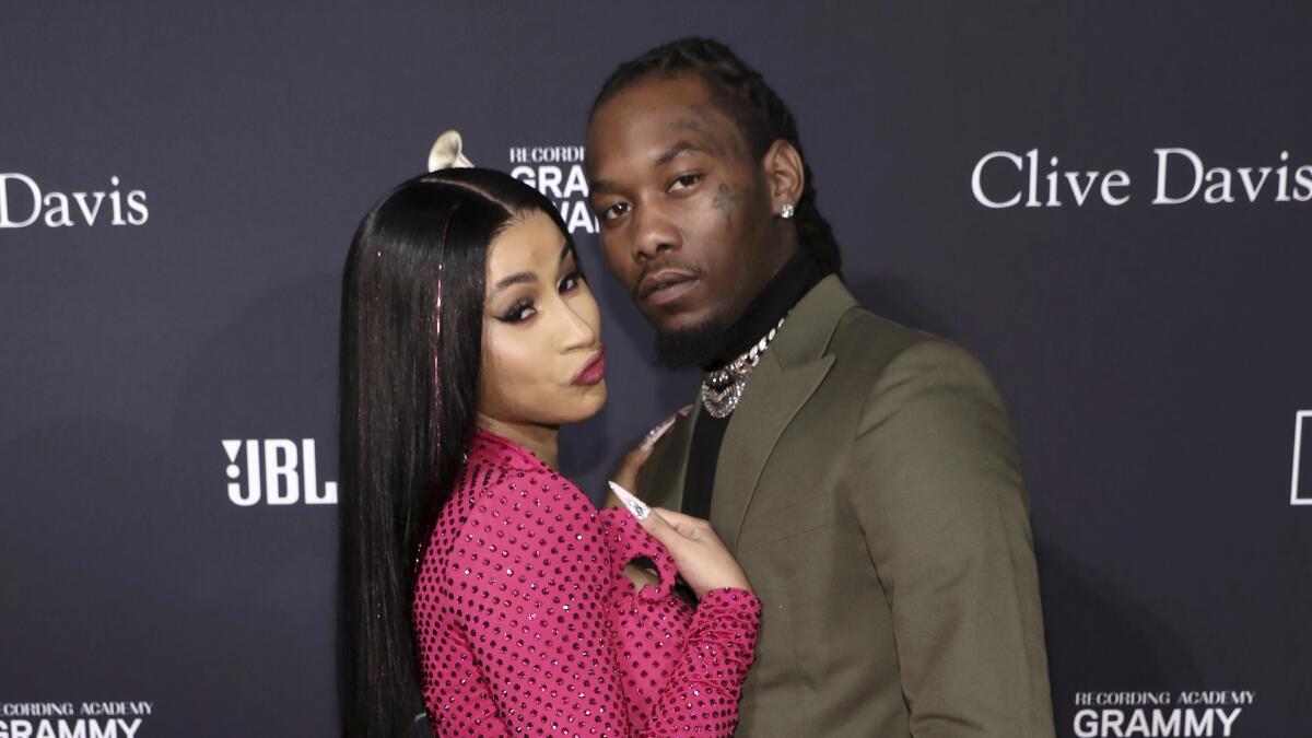 Cardi B and Offset split after months of cheating rumors - Los Angeles Times