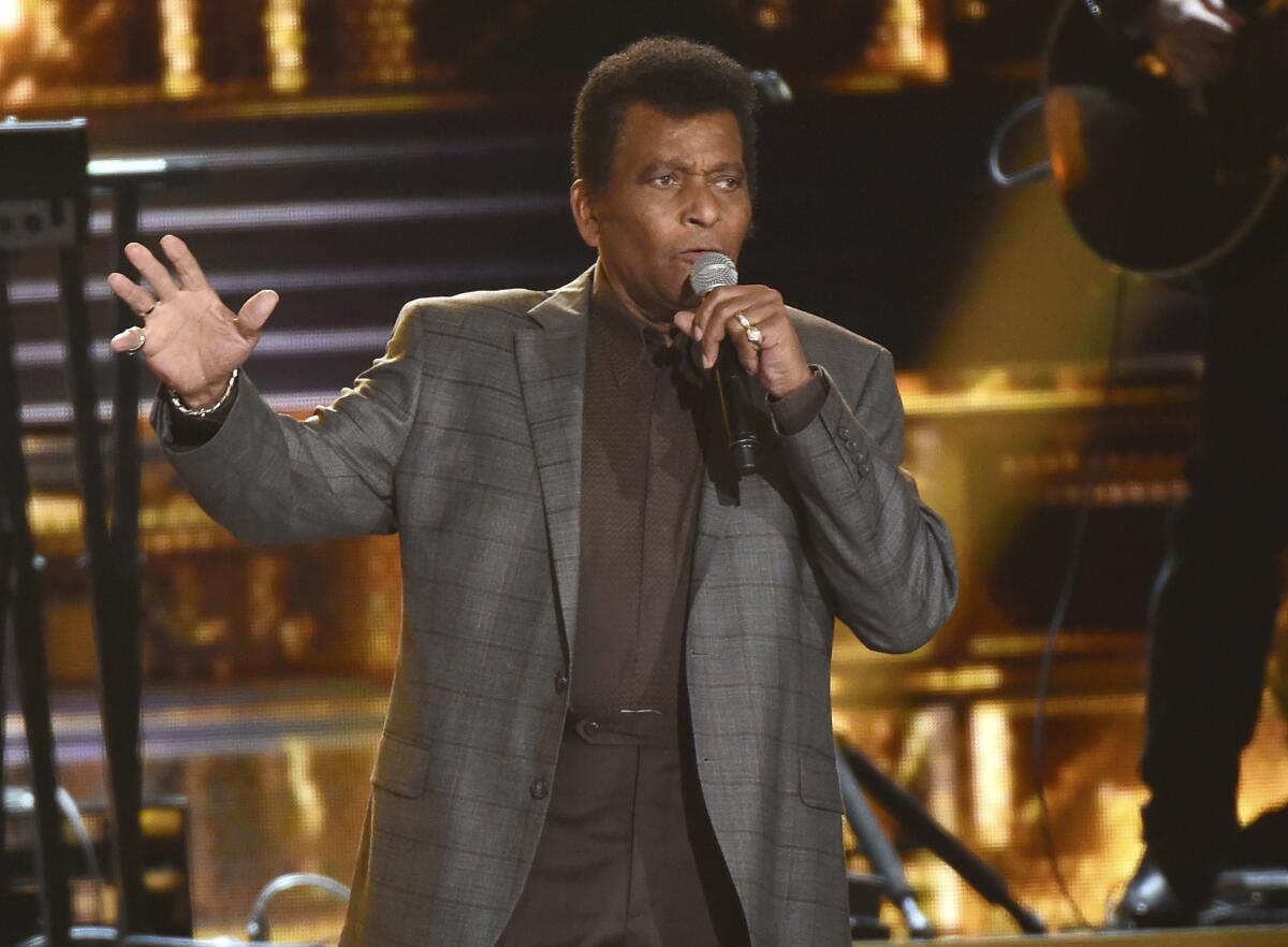 Charley Pride performs in 2016.