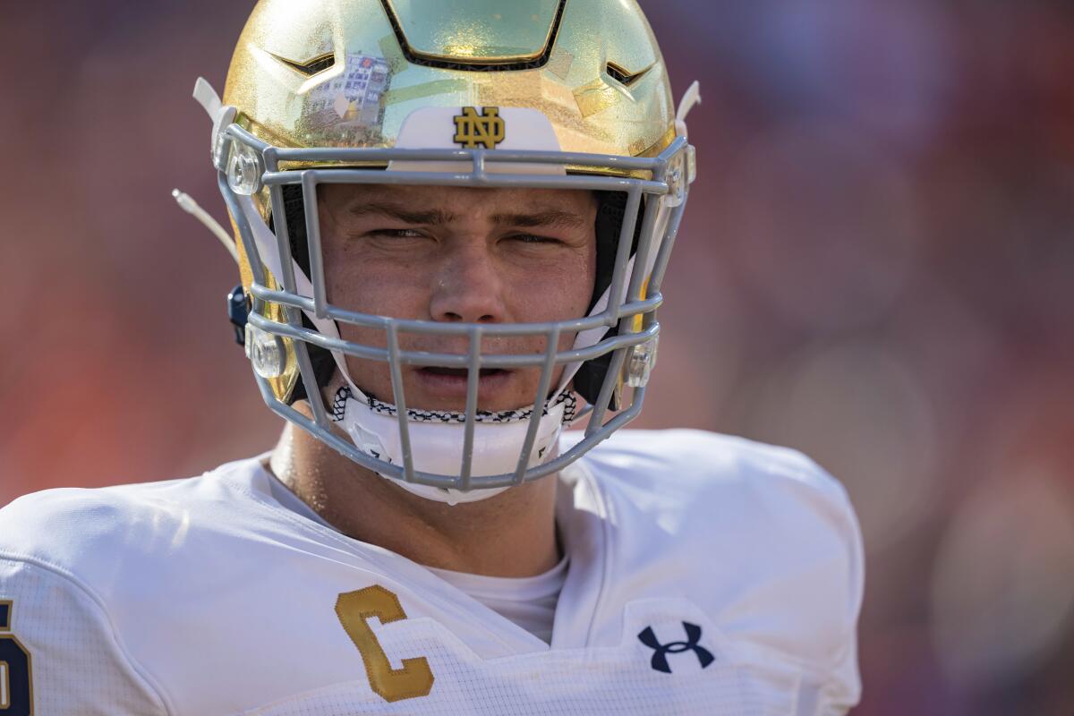 Notre Dame OT Joe Alt is a once-in-a-generation talent even for