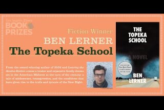 Los Angeles Times Book Prizes: Ben Lerner, Fiction