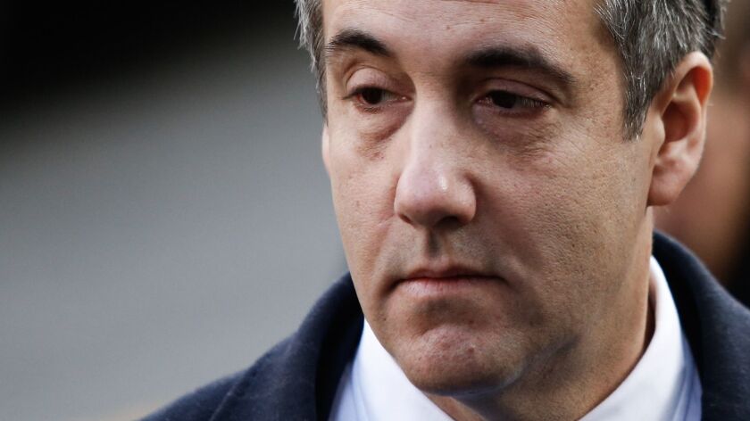 Michael Cohen was sentenced to three years for his role in crimes including campaign finance violations, allegedly at President Trump's direction.