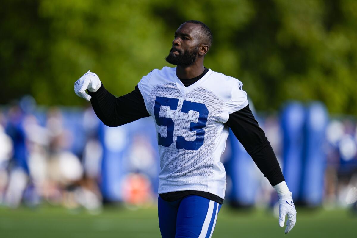 Indianapolis Colts training camp in Westfield