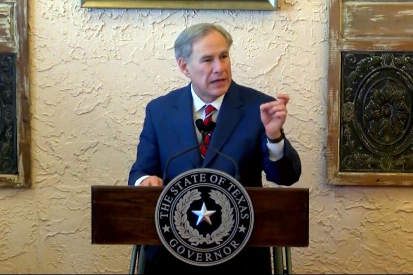 Gov. Greg Abbott Texas lifts mask mandate_LA_thmb